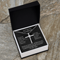 To My Soulmate-Hope-Cross necklace