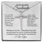 To My Beautiful Soulmate- Faith- Cross Necklace