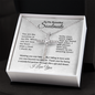 To My Beautiful Soulmate- Faith- Cross Necklace