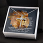 To My Son - CZ Cross Necklace