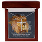 To My Son - CZ Cross Necklace