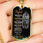 To My BOYFRIEND - MILITARY DOG TAG