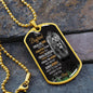 To My BOYFRIEND - MILITARY DOG TAG