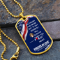 Goodbye -Remember & Honor-Dog Tag