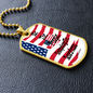 We The People UNAPOLOGETIC-American- Dog Tag