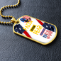 FAITH OVER FEAR-Dog Tag
