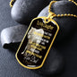 To My Daughter Dog Tag-D-W