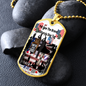 THE Few The Brave - Military's Dog Tag