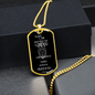 To My SON-Military Dog Tag