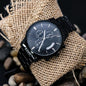 TO MY SON - Black Chronograph Watch