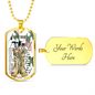 To My Man - The Few The Brave - Military's Dog Tag