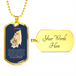 To My WONDERFUL SON-Military Dog Tag
