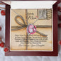 To My Mom - Beautiful U -Forever Love Necklace