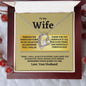To My Wife - Love & Support- Forever Love Necklace π