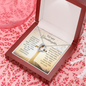 To My Granddaughter-LIGHT- Forever Love Necklace