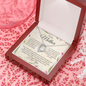 To My Mother Forever Love Necklace-L