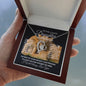 To My Lovely Daughter - Forever Love Necklace