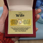 To My Wife - Love & Support- Forever Love Necklace π