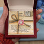 To My Mom - Beautiful U -Forever Love Necklace