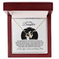To My Daughter - Everlasting Love Necklace