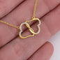 To My Granddaughter-Beautiful-Everlasting Love Necklace