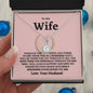 To My Wife Always My Queen- Eternal Hope Necklace