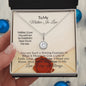 To My Mother-In-Law -I Love U-Eternal Hope Necklace