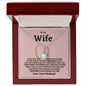 To My Wife Always My Queen- Eternal Hope Necklace
