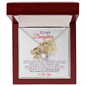 To My Beautiful Daughter-Elegant- Eternal Hope Necklace