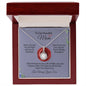 To My Beautiful Mom -What You Mean To Me-Eternal Hope Necklace