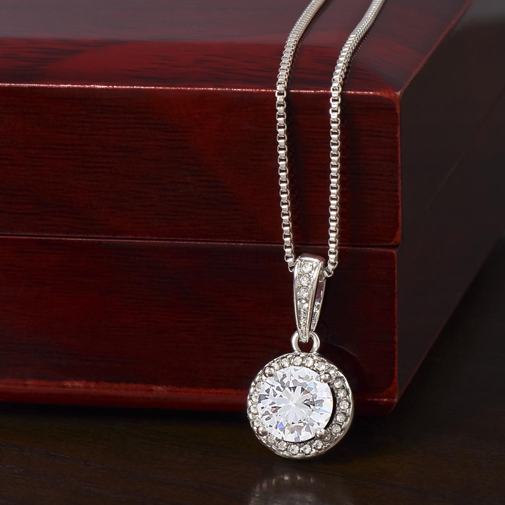 To My Beautiful Daughter- Sparkle- Eternal Hope Necklace
