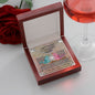 To My Beautiful Daughter- Eternal Hope Necklace