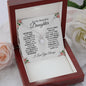 To My Beautiful Daughter-Eternal Hope Necklace