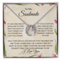To My Soulmate -Destiny - Pure Luck -Necklace. L
