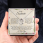 To My Soulmate -Destiny - Pure Luck -Necklace. L