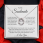 To My Soulmate -Fate - Pure Luck -Necklace. L