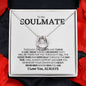 To My Soulmate I Love You- Pendant Necklace💕