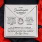 To My Granddaughter-Lucky- Pendant Necklace