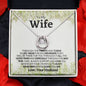 To My Wife | Love U - Pendant necklace
