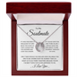 To My Soulmate -Fate - Pure Luck -Necklace. L