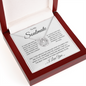 To My Soulmate -Fate - Pure Luck -Necklace. L