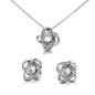 To My Lovely Daughter- Love Knot Earring & Necklace Set!