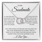 To My Soulmate -Together -Perfect Pair -Necklace. L