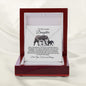 To My Lovely Daughter - Perfect Pair Necklace