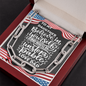 To My Daughter-Forever Linked Necklace