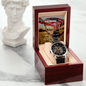 To My Soulmate- Luxury- Men's Patriotic- Openwork Watch
