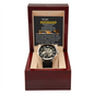 Husband - My Choice - Men's Openwork Watch