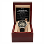 MEN'S WATCH: TO MY FATHER IN-LAW