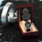 To My PAPA - Thank - Men's Openwork Watch