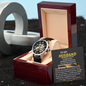 Husband - My Choice - Men's Openwork Watch